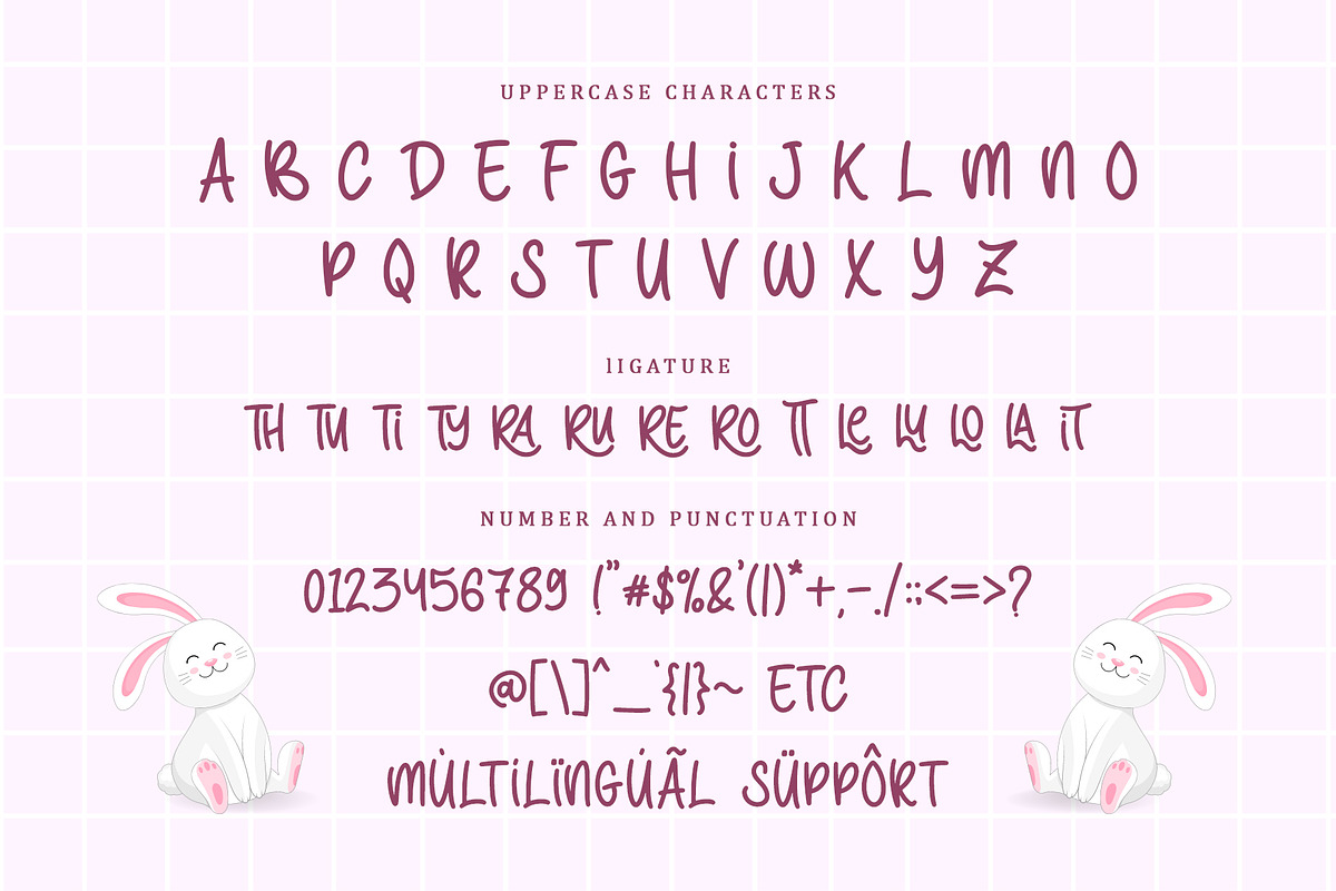 Rabit Style | Handwritten Font, a Handwritten Font by esamaradany (Photo 7 of 8)