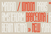 First Contact - Ultra Condensed Font, a Sans Serif Font by SilverStag Type Foundry (Thumbnail 7 of 17)