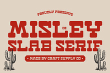 CS Misley – Slab Serif Font