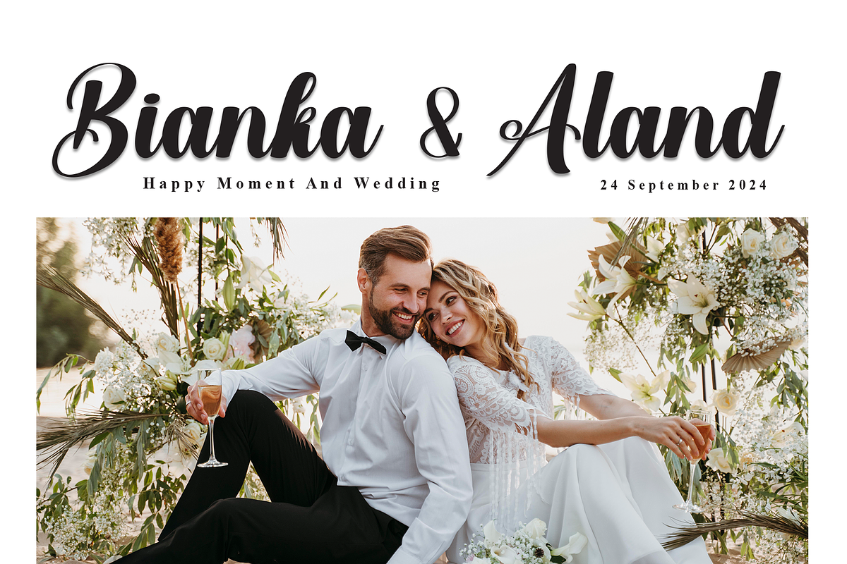 Autumn | Script Font, a Handwritten Font by Scratchones (Photo 3 of 8)