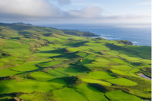 Dramatic aerial view of vibrant, a Nature Photo by Lermont51