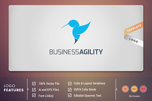 Business Agility - Logo Template