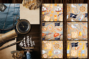 Pirate Watercolor Clipart Bundle PNG, a Decorative Illustration by Olexandra Mur (Thumbnail 3 of 3)