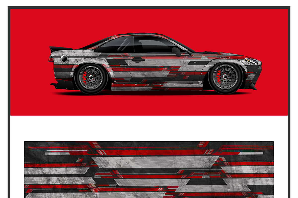Dynamic Car Wrap Design, an Object Illustration by CarWrap design (Photo 1 of 3)