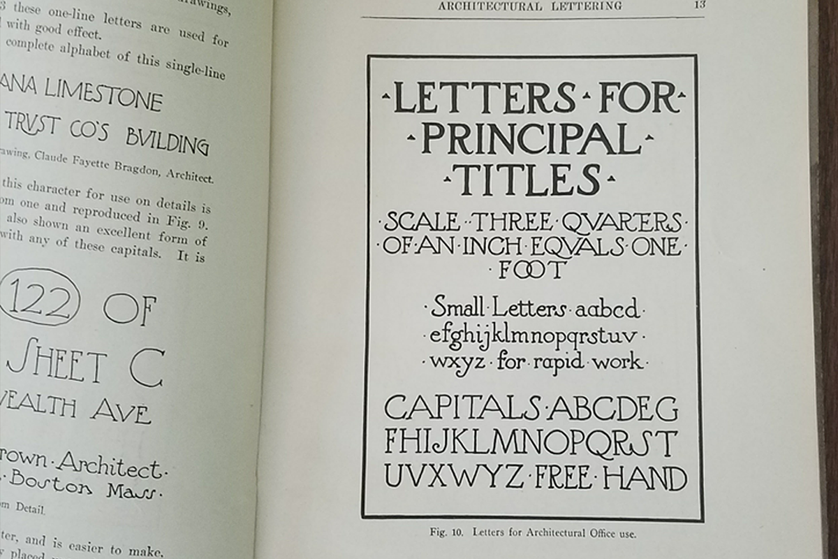 Architectural 1905 Hand Drawn Font preview 5