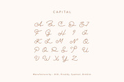 Hilove Script Love Font, a Script Font by delipensil (Thumbnail 4 of 10)