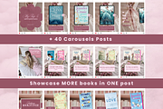 Bookstagram template Instagram Canva, a Social Media Template by PixelBloomClub (Thumbnail 3 of 8)