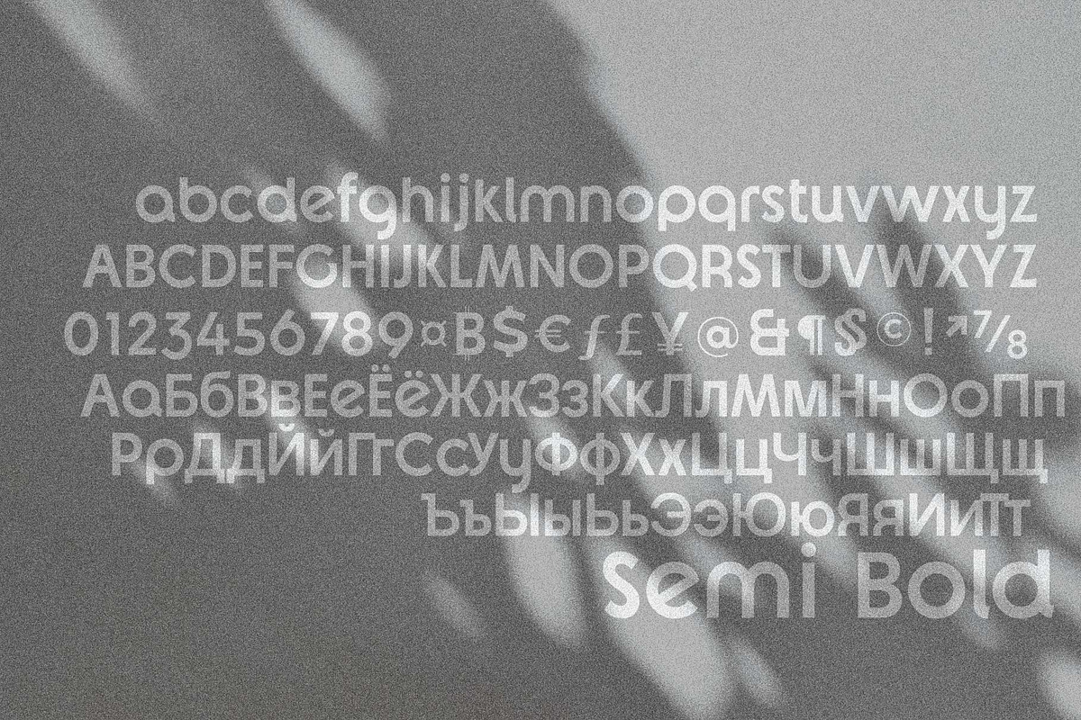 Reost - Stylish Modern Font Family, a Sans Serif Font by Ryul Davidson (Photo 3 of 15)