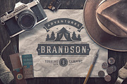 50 Outdoor logos and badges, a Branding & Logo Template by Vasya Kobelev (Thumbnail 17 of 19)