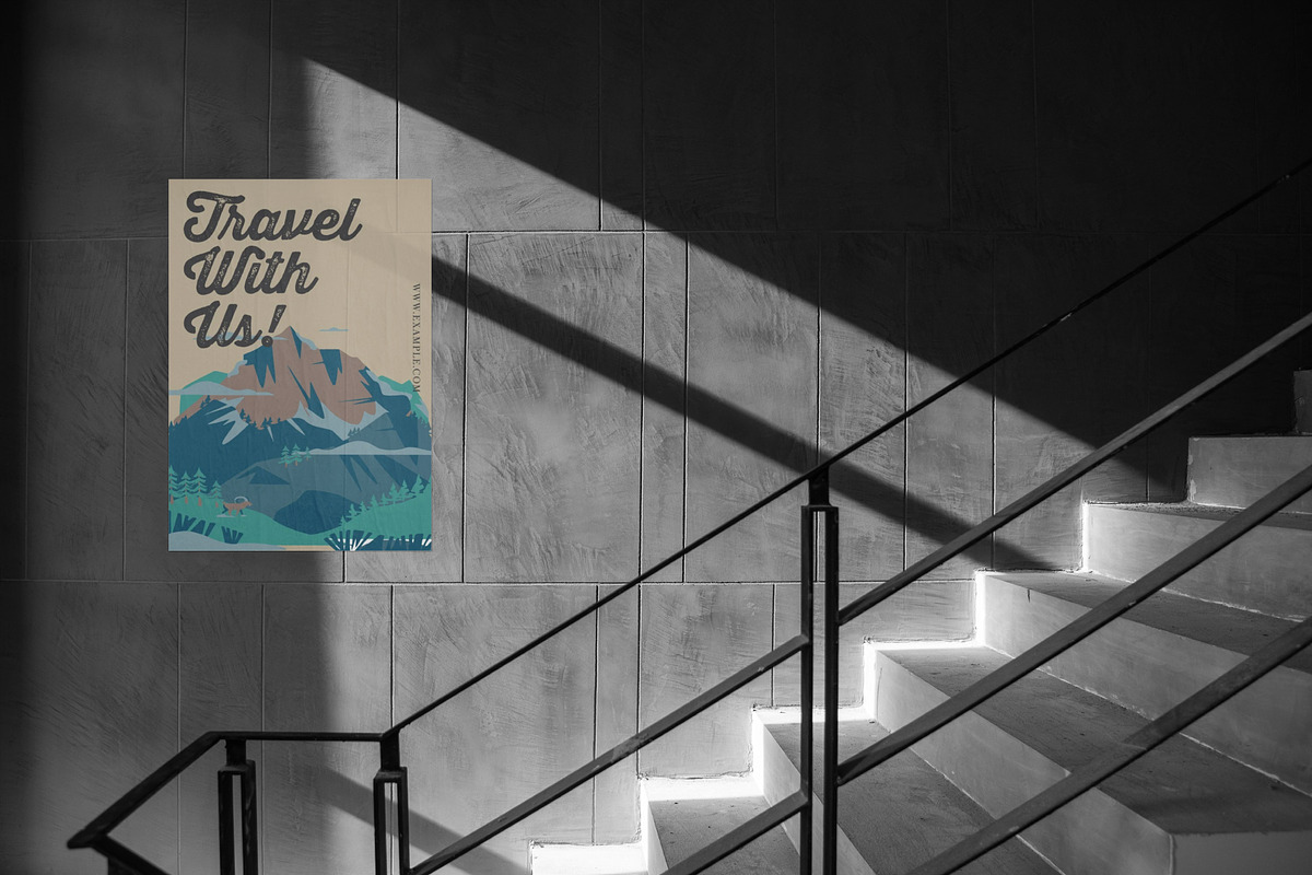 Brown & Green Travel Promotion Flyer, a Flyer Template by Bizz_District_Studio (Photo 2 of 2)