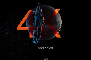 3D Mockup Space Astronaut 16