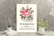 Set Seamless Flowers Rose Hibiscus, a Pattern Graphic by Vintage (Thumbnail 8 of 10)