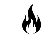 Bold black fire flame icon vector, an Illustration by Amazin_art (Thumbnail 12 of 29)