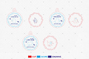 Funny Friend Ornament Svg, a Pattern Graphic by Lasercutiny (Thumbnail 2 of 2)