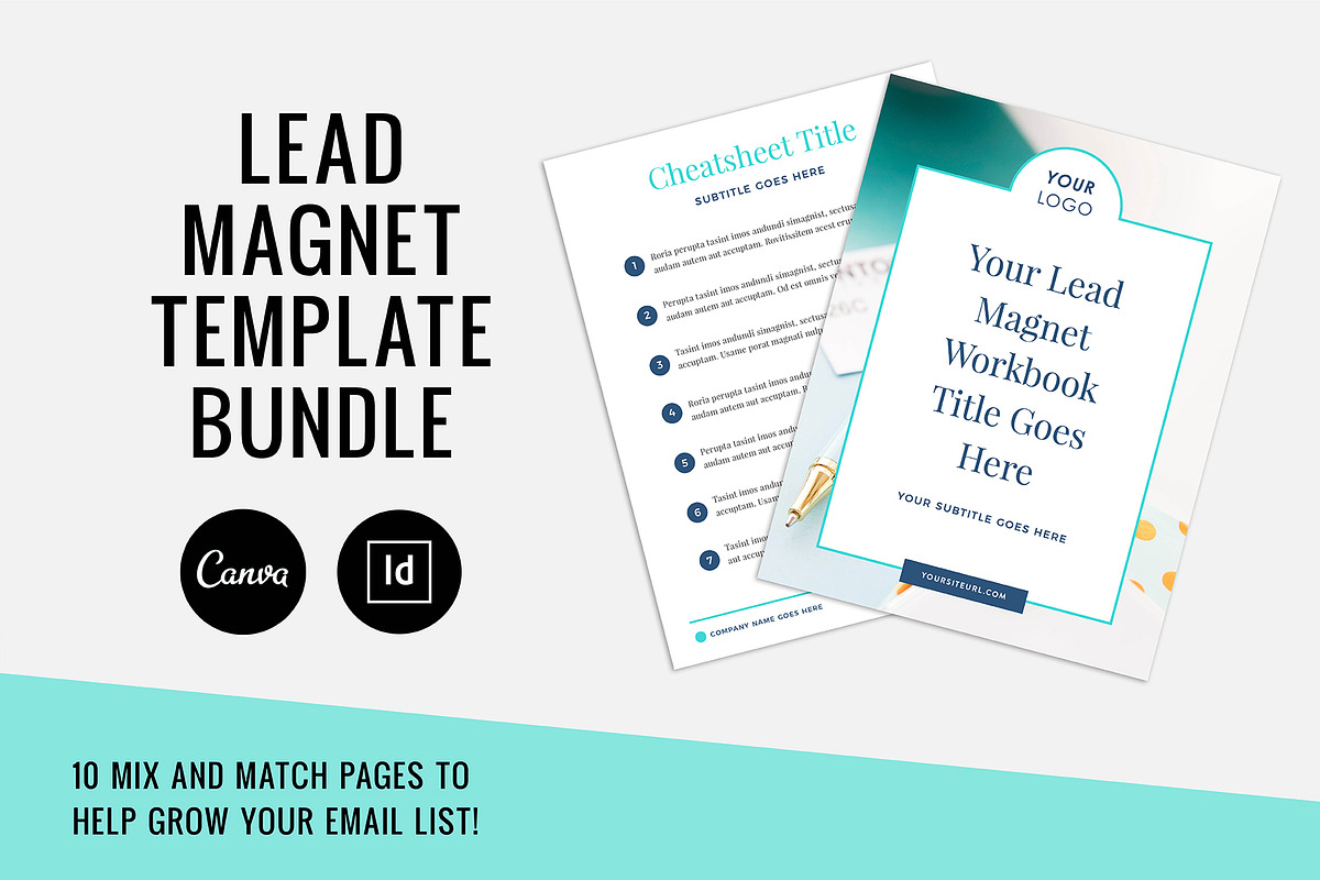 Canva Lead Magnet | Workbook | Ebook, a Magazine Template by Ciera Design Templates (Photo 1 of 11)
