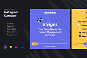 Business v1 - Instagram Carousel, a Social Media Template by Petr Bilek (Thumbnail 1 of 3)