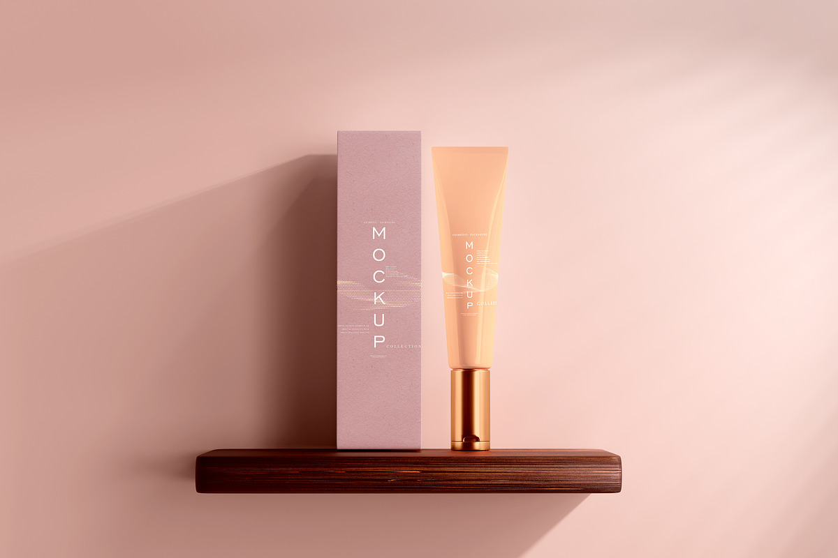 390+ Cosmetic Branding Mockup Scenes, a Cups & Container Mockup by pmvch (Photo 248 of 367)