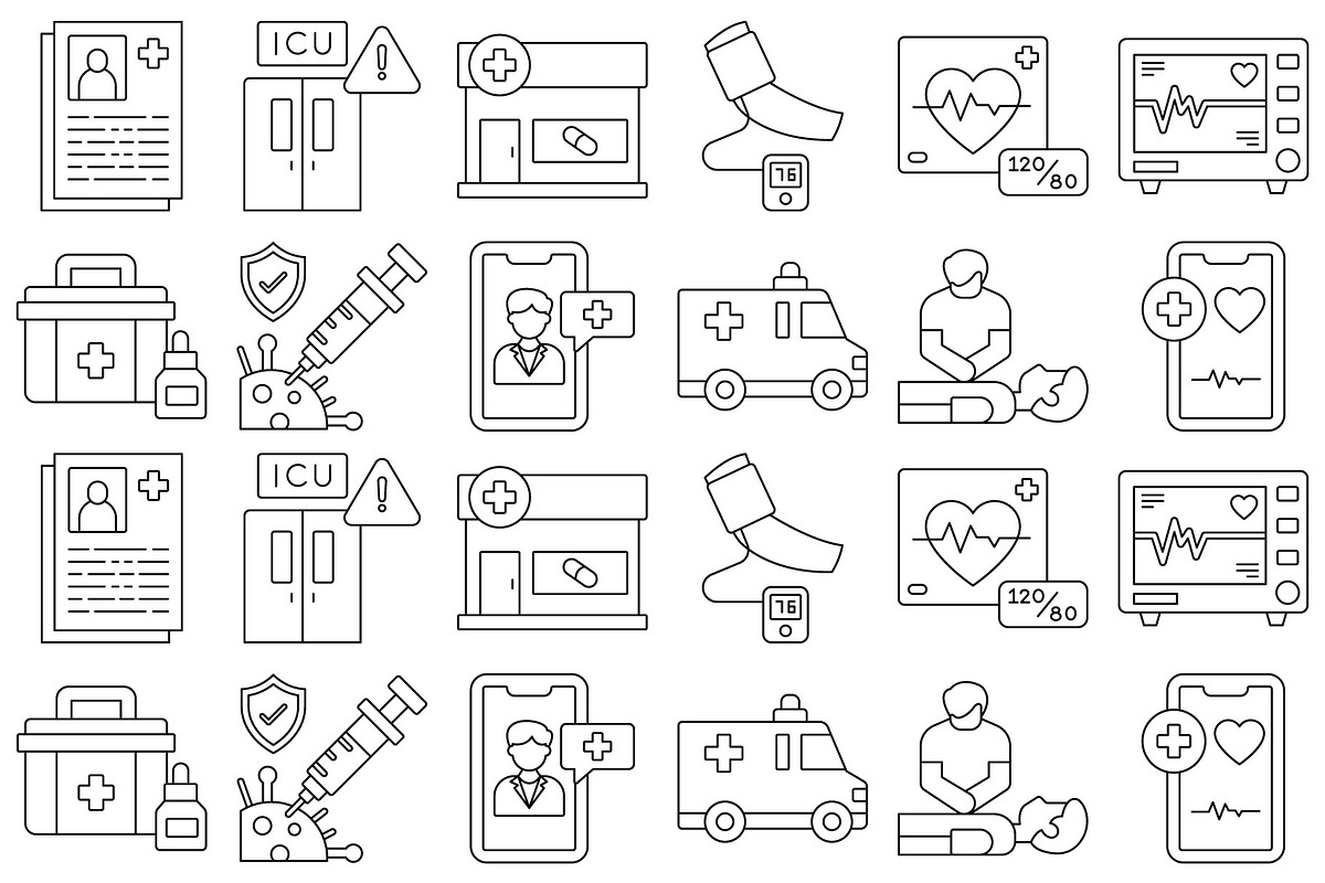 Healthcare and Medical Vector Icons, a Solid Icon by Vector Portal (Photo 5 of 5)