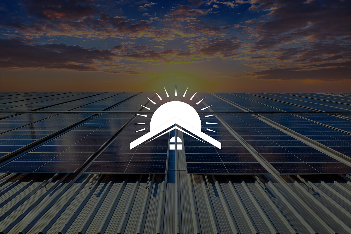 Modern Roof House with Sun Logo, a Branding & Logo Template by Luxury Logos (Photo 2 of 4)