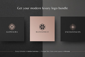 18 Modern Luxury Logo Collection