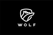 Wolf Head Logo, a Branding & Logo Template by Logosava (Thumbnail 2 of 2)