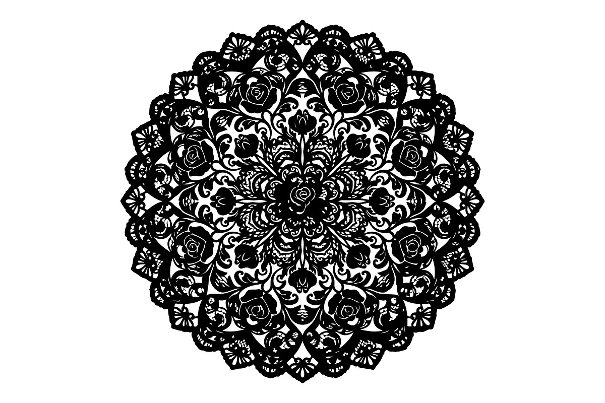 Decorative Floral Mandala, an Object Graphic by Gfx_Store (Photo 5 of 16)
