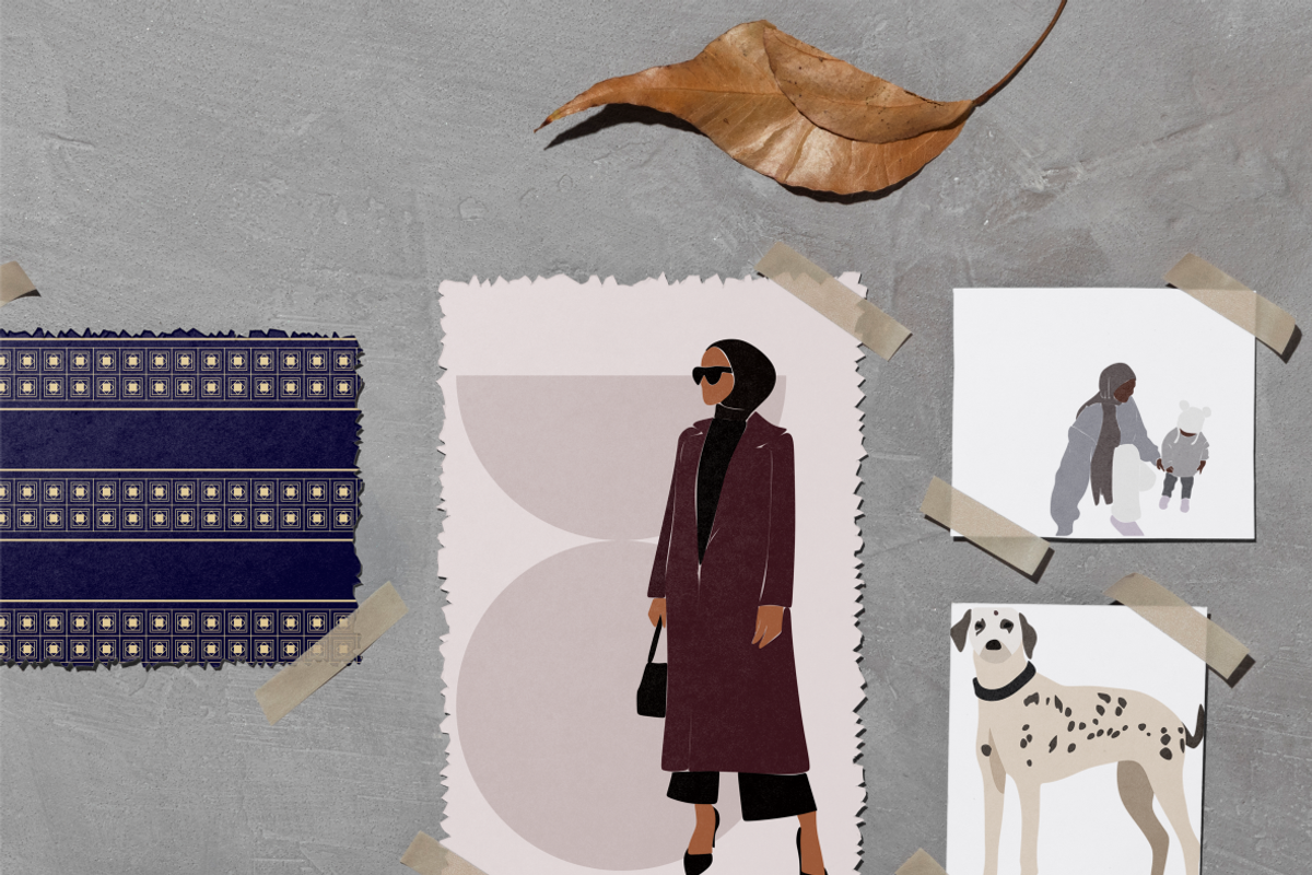 Muslim Girl- abstract illustrations, a Decorative Illustration by Yana_mide (Photo 7 of 10)