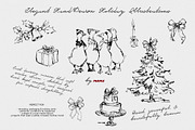 A Line for Christmas, a Seasonal Illustration by Purple (Thumbnail 10 of 13)