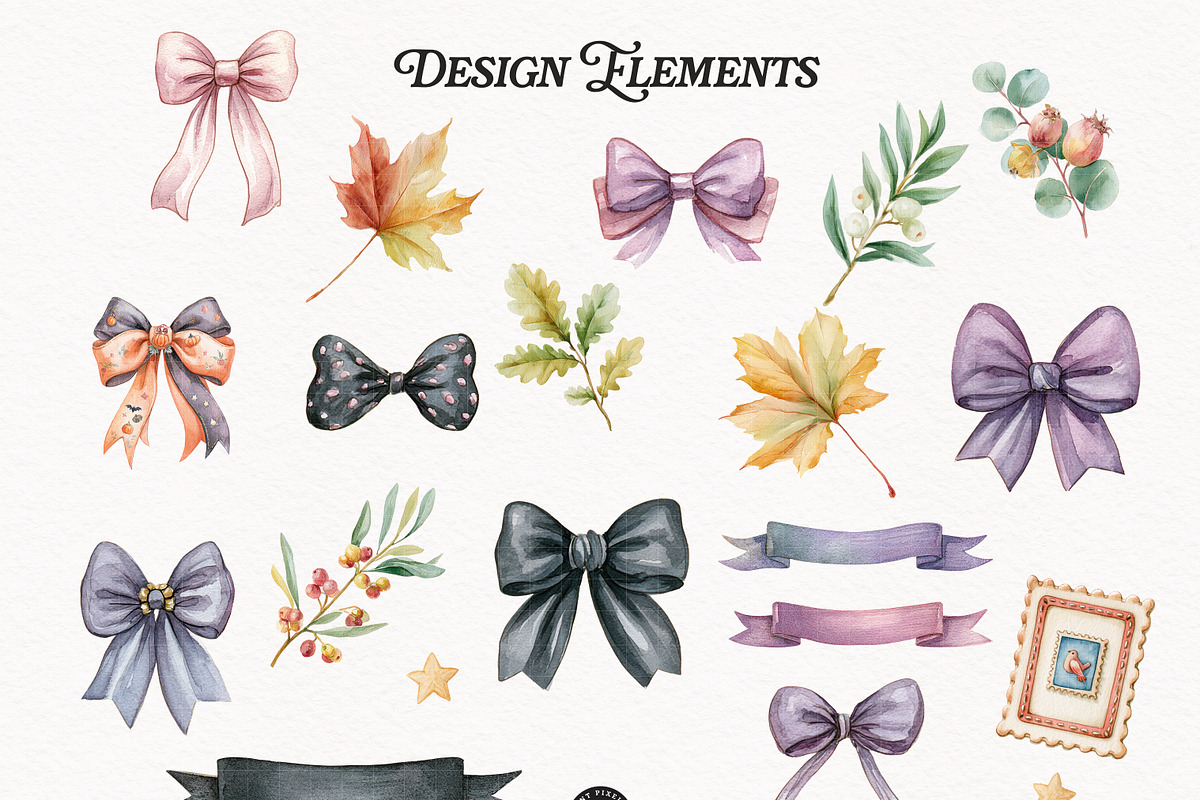 Halloween Atelier Clipart Bundle, an Animal Illustration by PaintPixelCo (Photo 6 of 13)