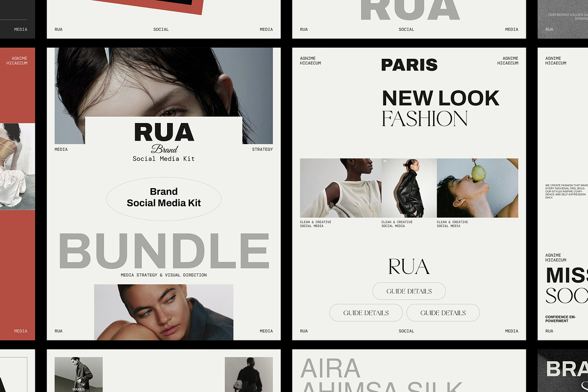 RUA | Social Media Kit, a Social Media Template by SparkPro (Photo 1 of 8)