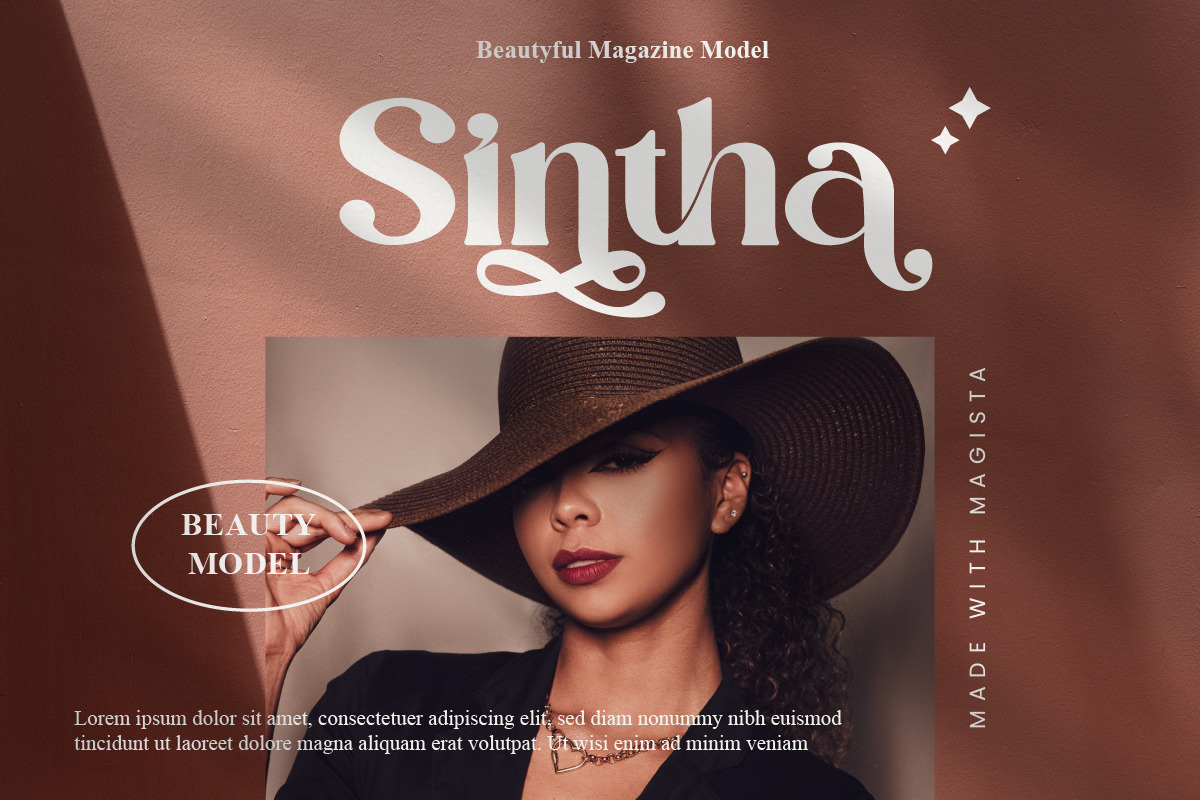 Magista Modern Stylish Elegant Font, a Serif Font by Ronny Studio (Photo 2 of 17)
