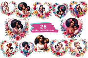 Floral Mothers Day Bundle - 26 PNG, a Seasonal Illustration by Bubble Pixel (Thumbnail 2 of 7)
