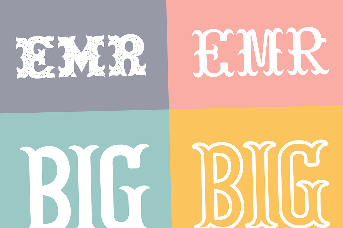 Monogram Font Bundle, a Handwritten Font by Mini_World (Photo 2 of 4)