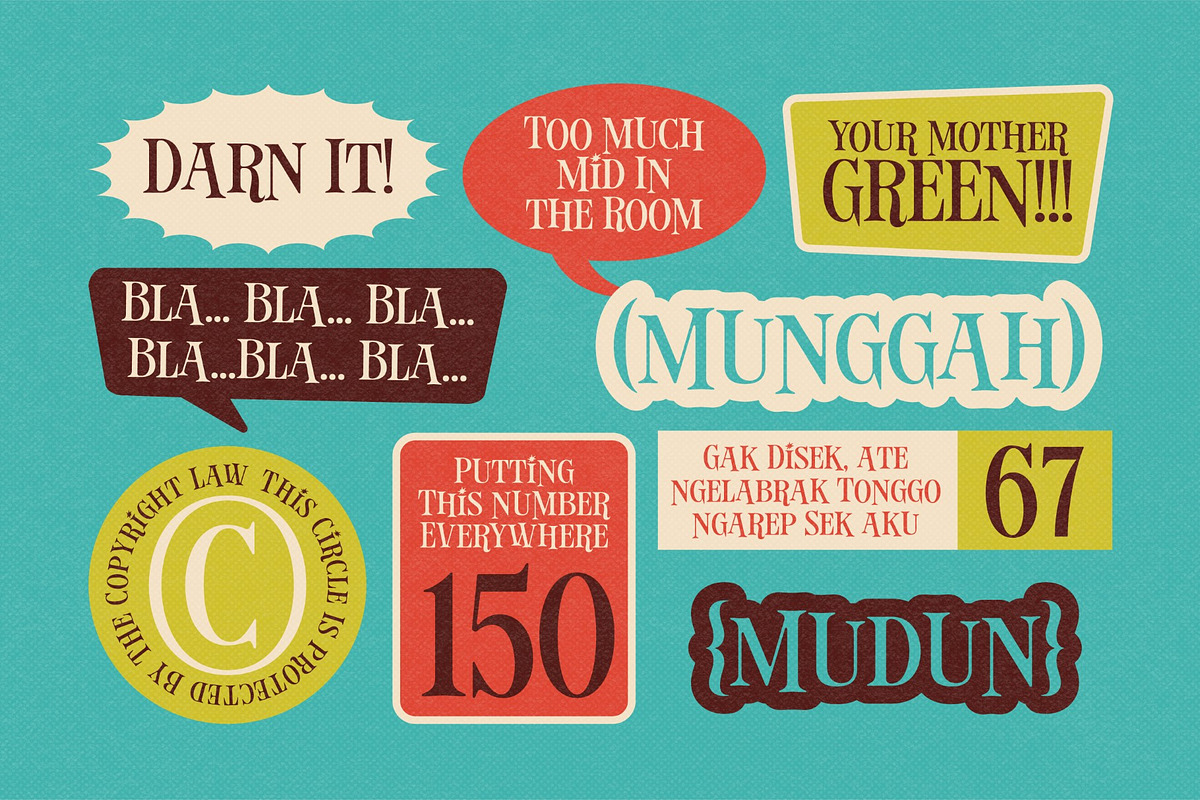 Wimqy, a Serif Font by graphicook (Photo 8 of 10)