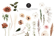 Watercolor flower - Elegant Bohemian, an Illustration by Beigetime (Thumbnail 5 of 12)
