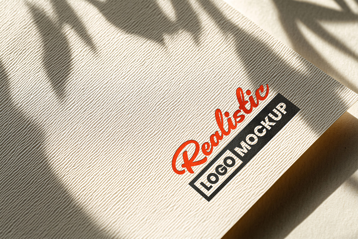 15 Paper Embossed Logo Mockups, a Mockup by GenesisCreativeCo (Photo 14 of 16)
