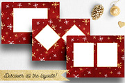Photo Christmas Card Template | 008, a Card Template by Nifty Template Studio (Thumbnail 4 of 13)