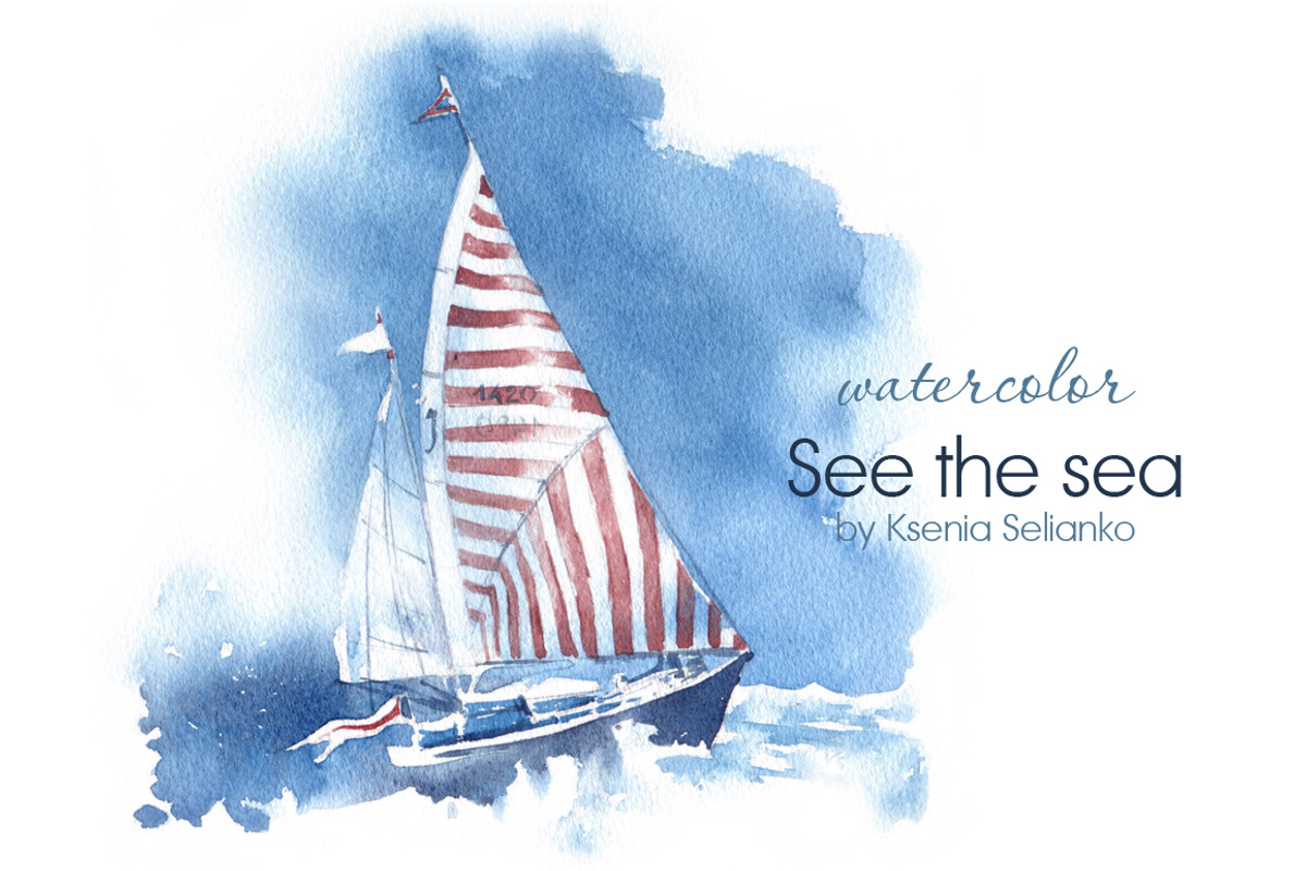 See the sea, an Illustration by Ksenia Selianko (Photo 2 of 2)
