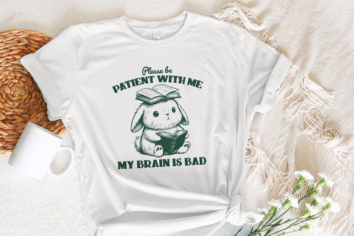 Bad Brain PNG, Retro Mental Health, an Illustration by SharpMarketplace (Photo 5 of 9)