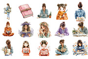 Planner Clipart Bundle, an Illustration by Designking (Thumbnail 3 of 5)
