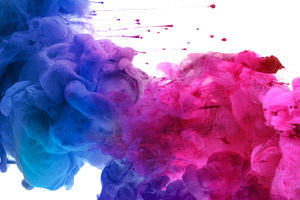 Colors and ink in water stock photo containing water and ink