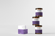 7 in 1 Amber Glass Cosmetic Bundle, a Cups & Container Mockup by pmvch (Thumbnail 102 of 106)