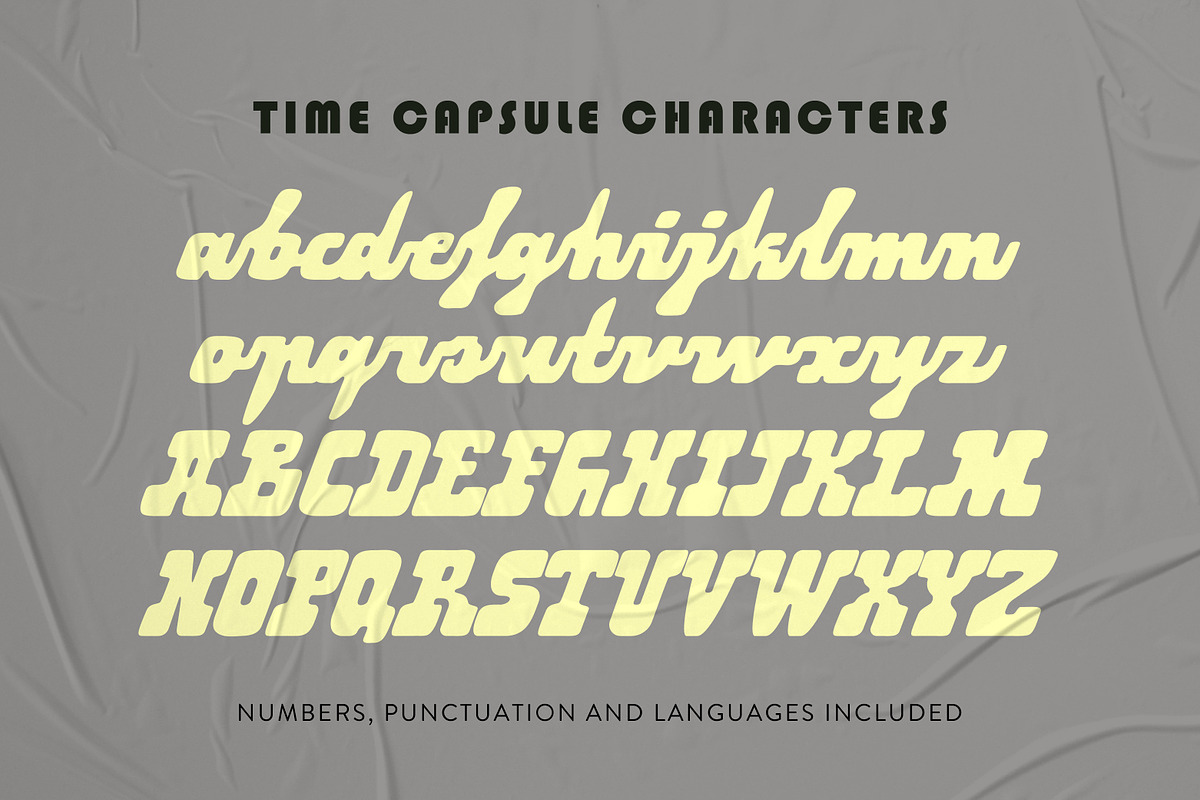 Time Capsule Nostalgic Autumn Script, a Script Font by Struvictory.art (Photo 6 of 9)