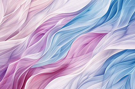 Pastel Featherlike Flourish ai, a Background Photo by Ocean Digital Art