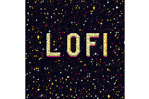 Pixel playlist cover art in space, an Illustration by Lermont51