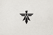 Minimalist Modern Eagle Logo, a Branding & Logo Template by Luxury Logos (Thumbnail 4 of 4)