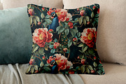 Peacock Seamless Pattern Bundle, a Pattern Graphic by AYAKA Studio Co. (Thumbnail 11 of 13)
