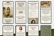 Wellness & Life Coach Website, a Wix Template by Kitteeh (Thumbnail 9 of 20)