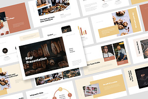 Begr : Patisserie Biz Keynote, a Presentation Template by Punkl Camp