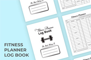 Fitness Planner Logbook KDP Interior